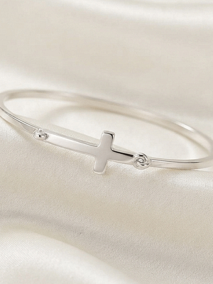 Cross Cuff Bangle Cross Cuff Bangle