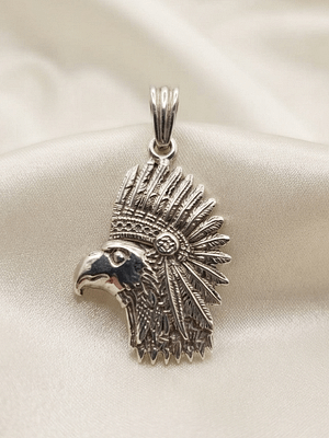 Native American Eagle Head Pendant Native American Eagle Head Pendant