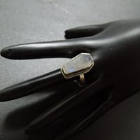 LARGE COFFIN RING
