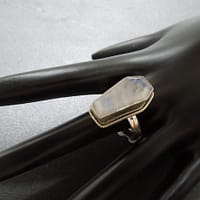 LARGE COFFIN RING