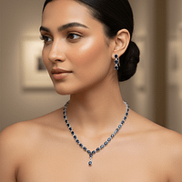 Gemini_Generated_Image_y3u057y3u057y3u0 Blue Sapphire Y-Drop Necklace & Matching Linear Earrings Set