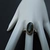 MOSS AGATE RING