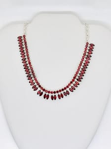RED GARNET NECKLACE
