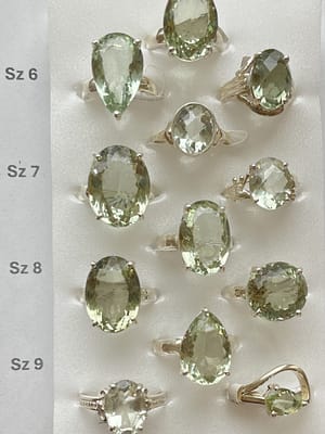 WR2853 GREEN AMETHYST (PRASIOLITE)